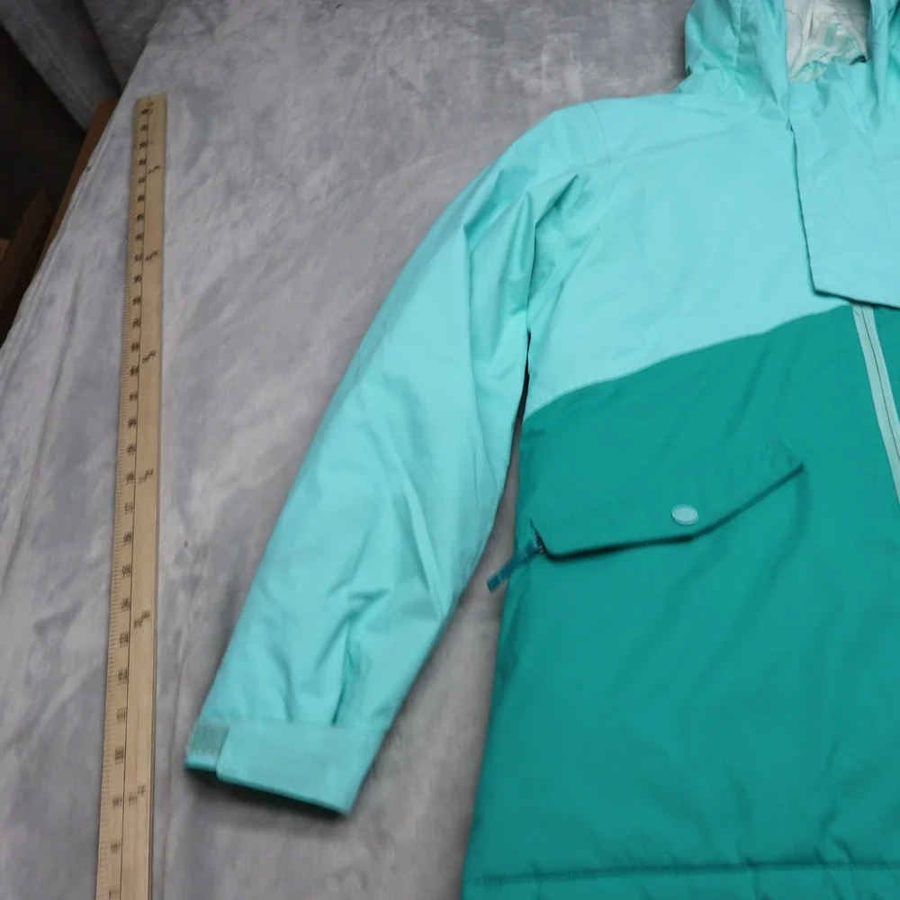 North Face Jacket Girls Large 14/16 Blue Freedom Insulated Waterproof Ski Snow